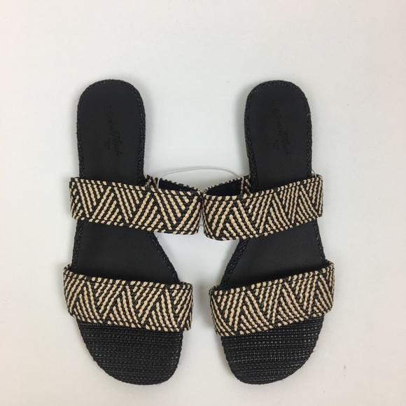 Universal Thread Anniemae Woven Sandal Slides - Picture 5 of 7